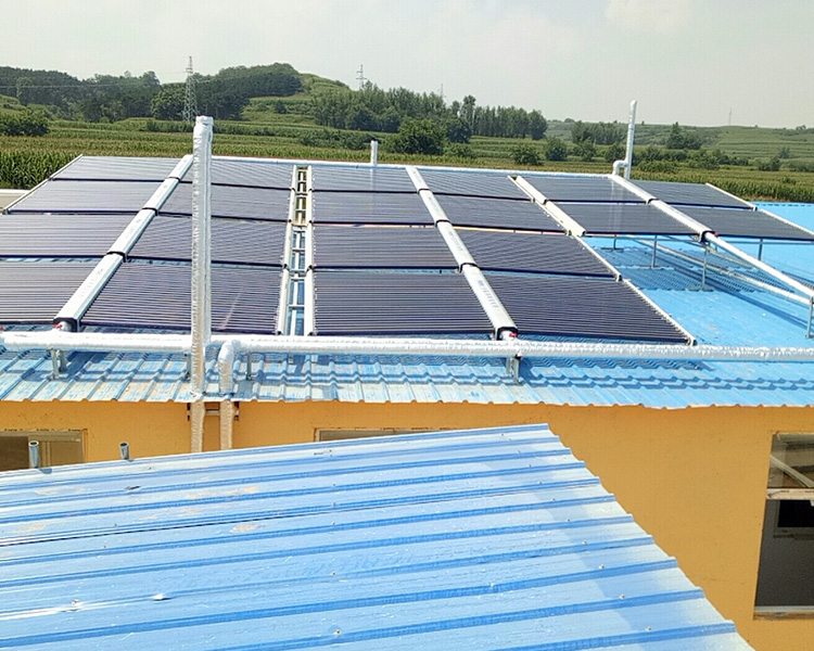 安泽大象养殖场海尔太阳能热水项目